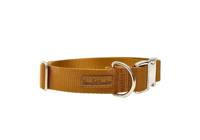 Halsband Basic COGNAC Silber