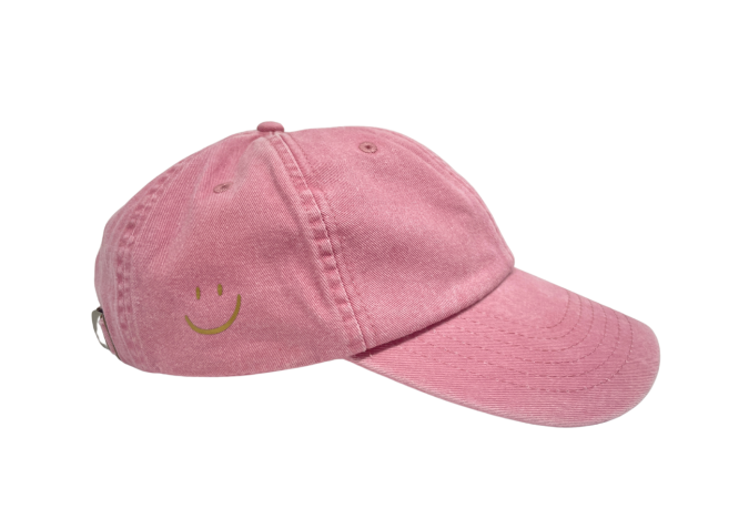 Cap Used Dusty Pink Smiley