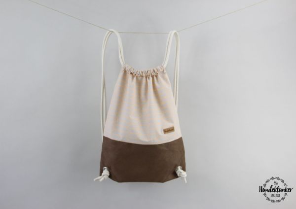 Hundeklunker Rucksack mit Muster Hanne