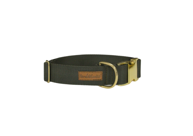 Halsband Basic Oliv GOLD