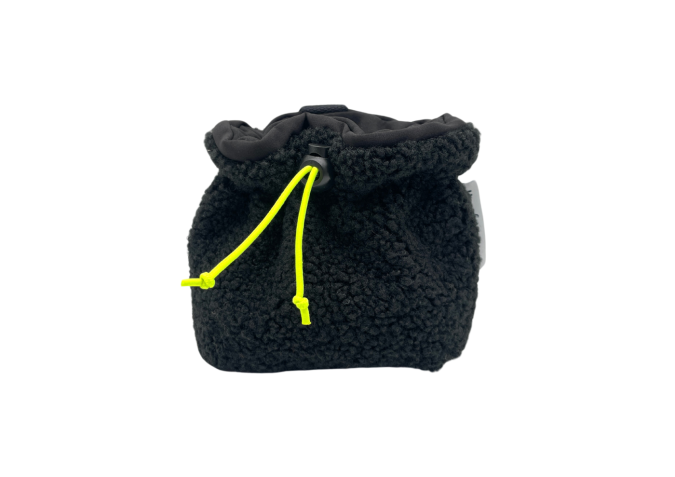 Futterbeutel Teddy Black - Neongelb