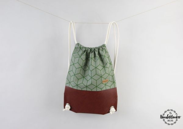 Hundeklunker Rucksack mit Muster Loui