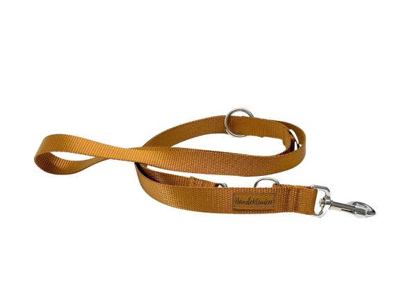 Leine Basic COGNAC Silber