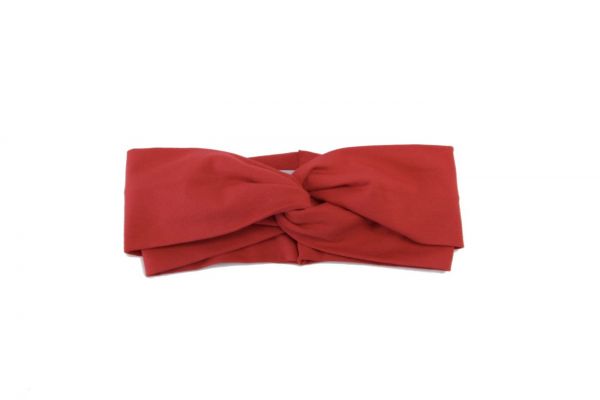Stirnband Jersey Rot