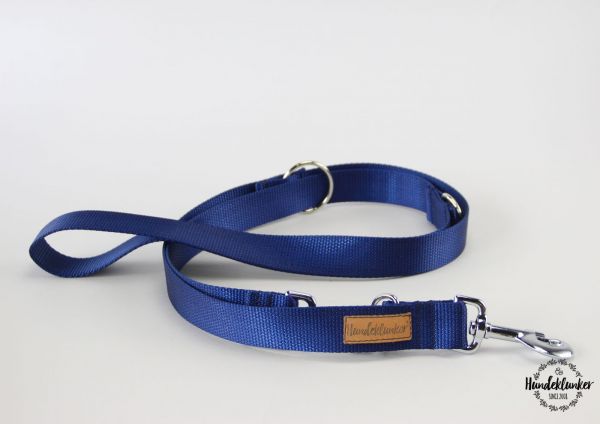 Leine Uni Blau SILBER