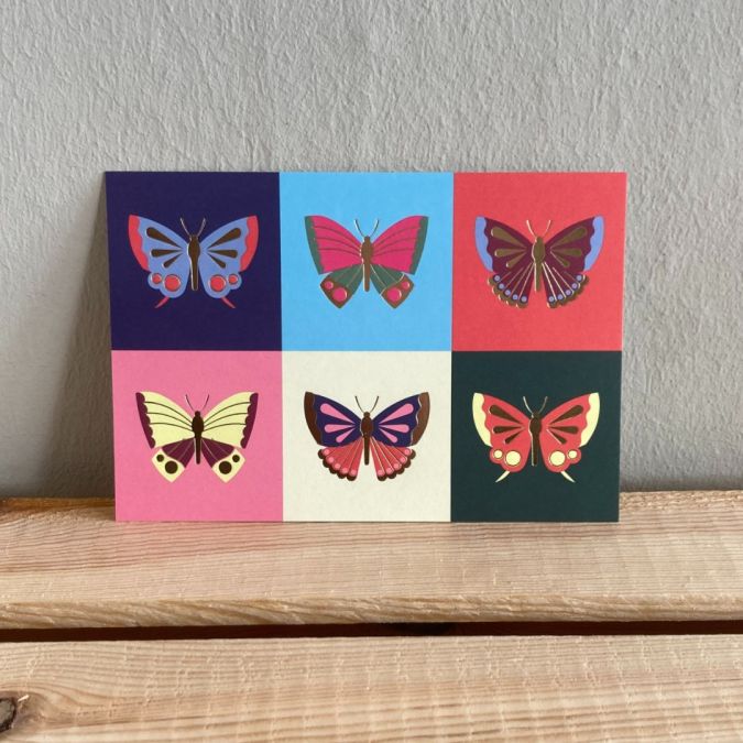 Postkarte | Schmetterlinge