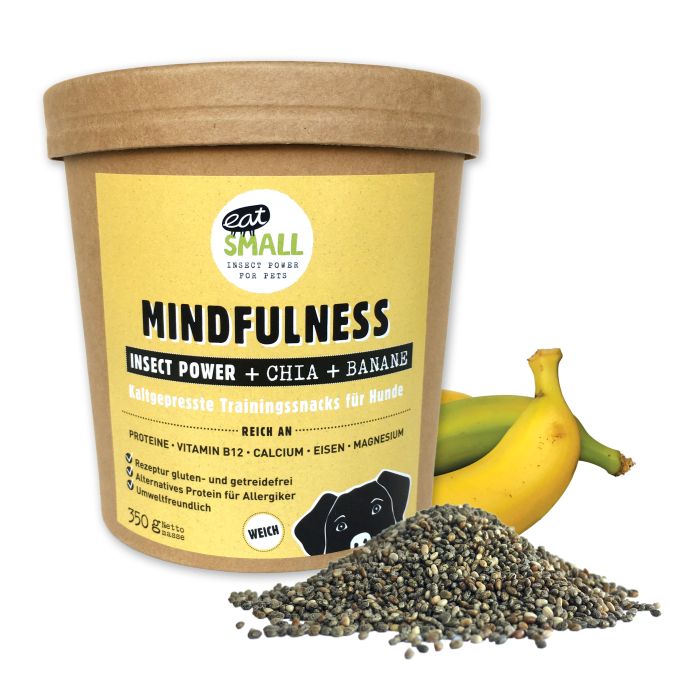 MINDFUL - Snacks mit Insekten Chia & Banane 350g