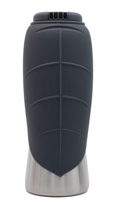 Trinkflasche mit Silikonnapf Anthrazit