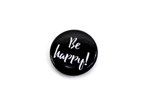 Soli Button // Be happy!