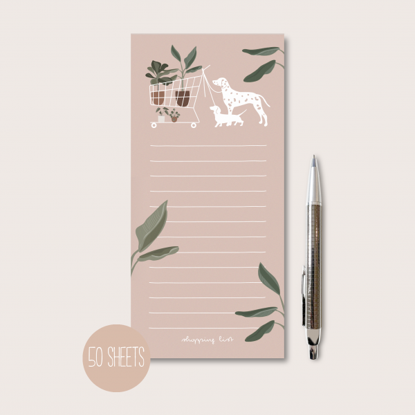 Notizblock- Shopping List